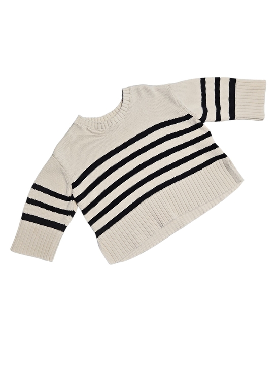 GAP Other - GAP Baby Cream Knit Sweater with Black Tag Detail